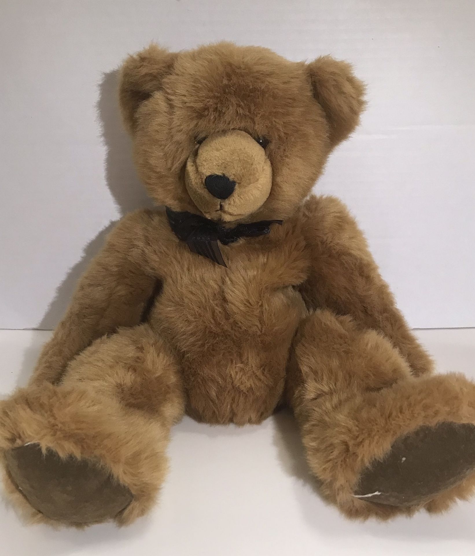 Warm Whiskers Kits N Kaboodle Microwaveable/Freezable Plush Brown Bear 15”