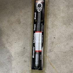 Micrometer Adjustable Torque Wrench