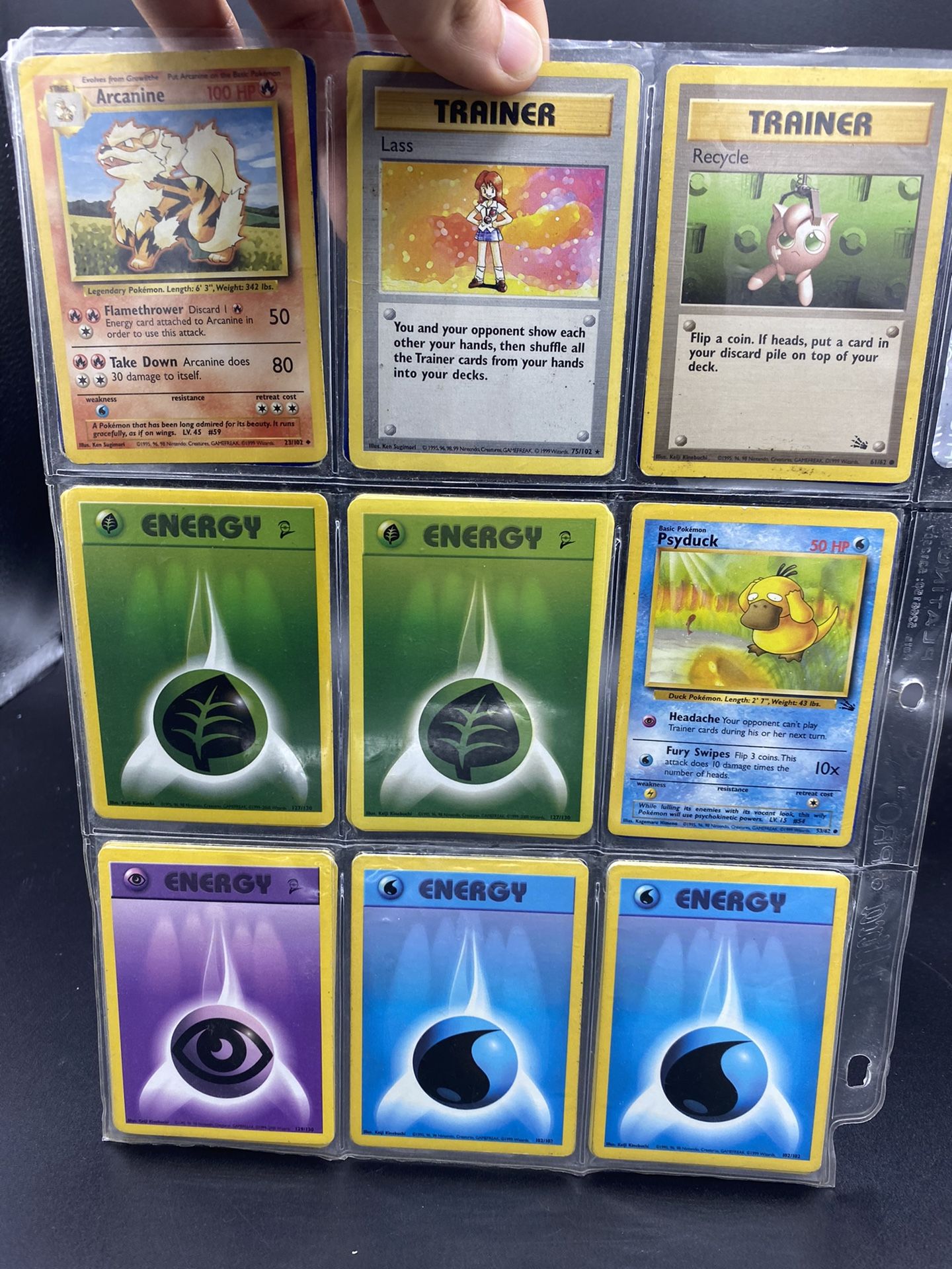 Lot Of 18 Wizards Of The Coast Pokemon Cards Rare Uncommon Lightly Played