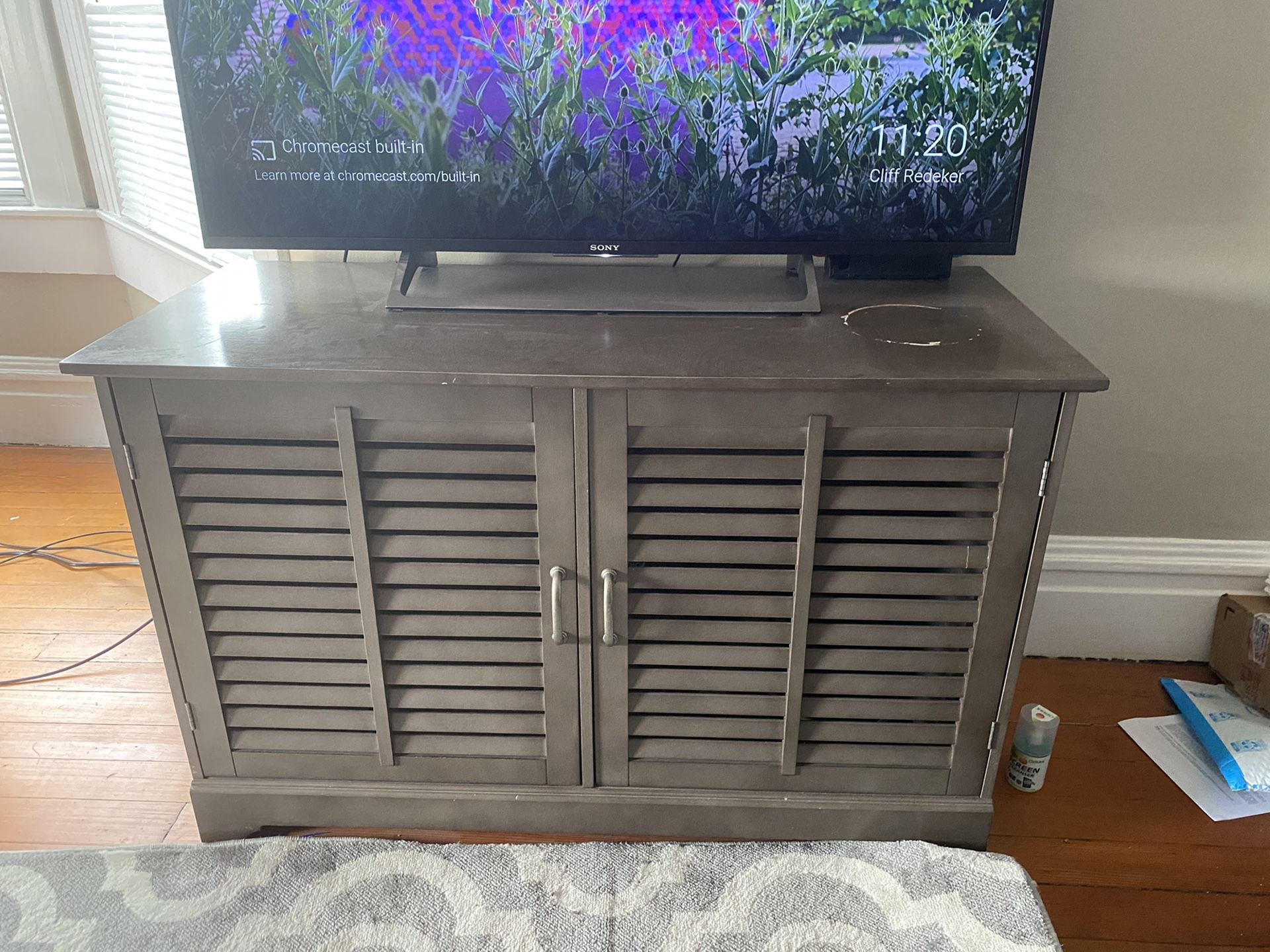 TV Stand and Shelving Unit