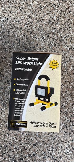 Brand new:  Pro-Series 600 Lumen Rechargeable LED Work Light