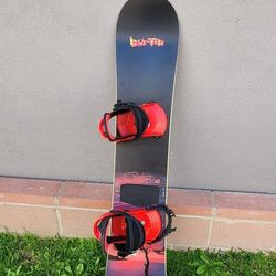 Burton Custom 48 Snowboard With Bag