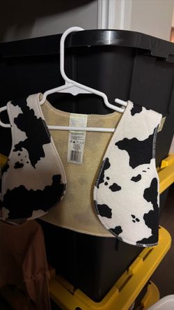 Cow Print Costume Vest (3-5) years old, Toys Story
