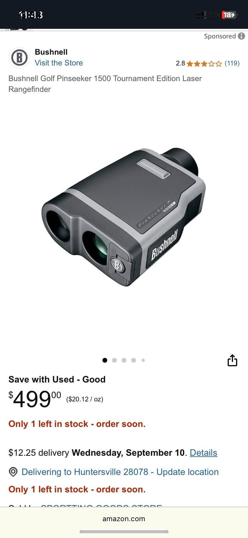 Bushnell Rangefinder