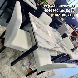 🙋‍♀️ 5pc Dining Table Chairs 👉Furniture Sectional Queen Bedroom Bunk Beds Avail 