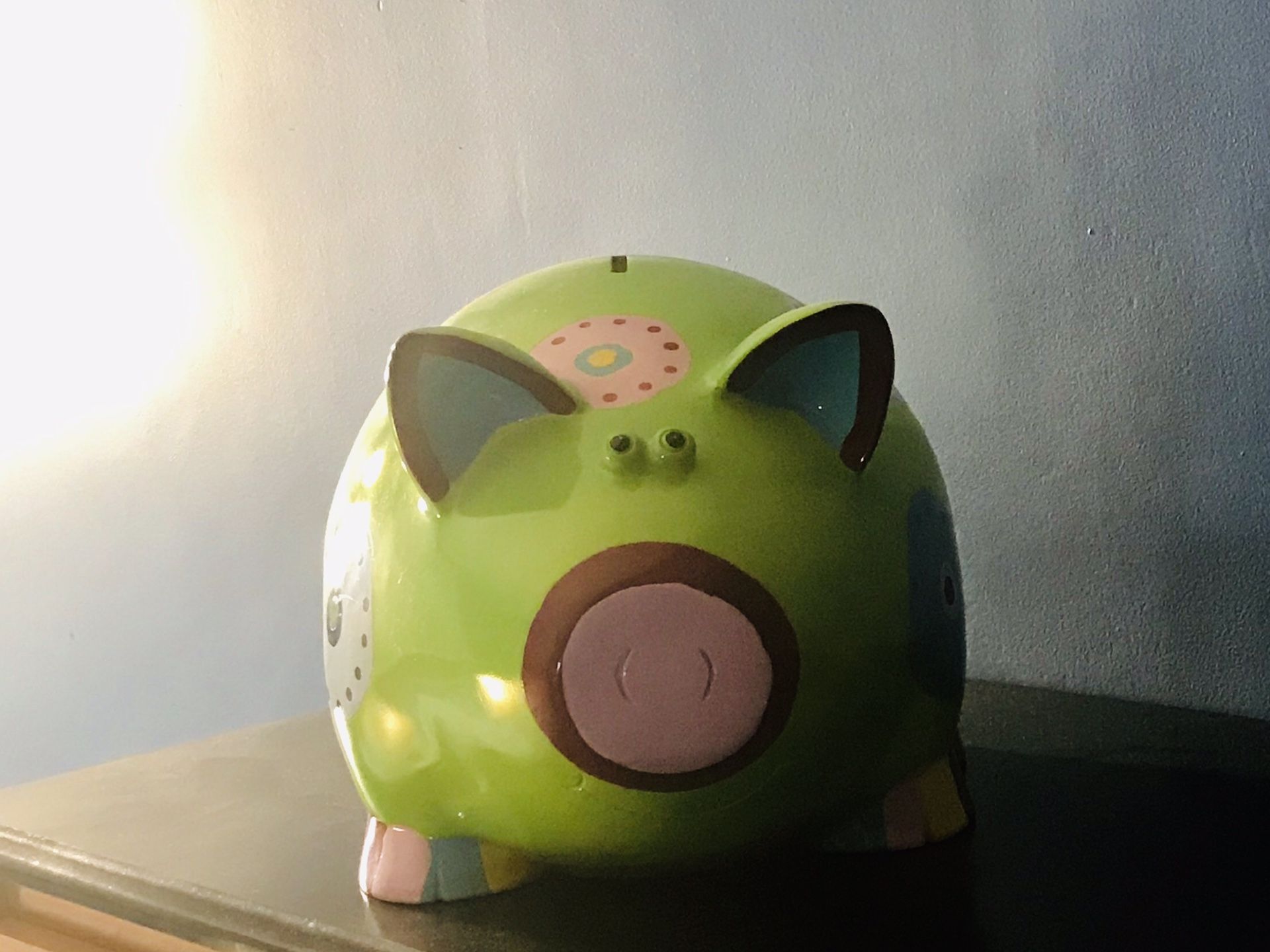 Large pig piggy bank