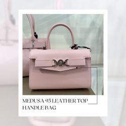 VERSACE Medusa 95 Leather Top Handle Bag 💕