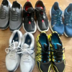 Lot Of  5 Pairs Of Sneakers Size 13