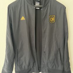 Adidas MLS Los Angeles FC Anthem Jacket Black/Gold Boys Large