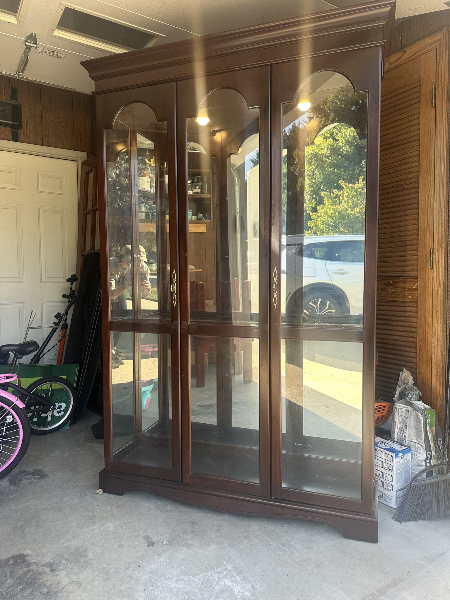 Tall China Cabinet 