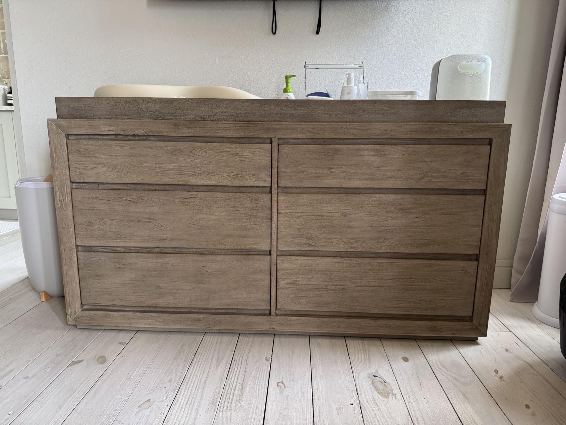 Restoration Hardware Callum Wide Dresser & Topper