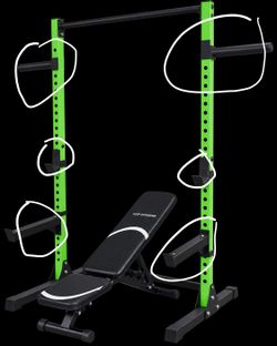 CAP Fitness half rack/squat rack