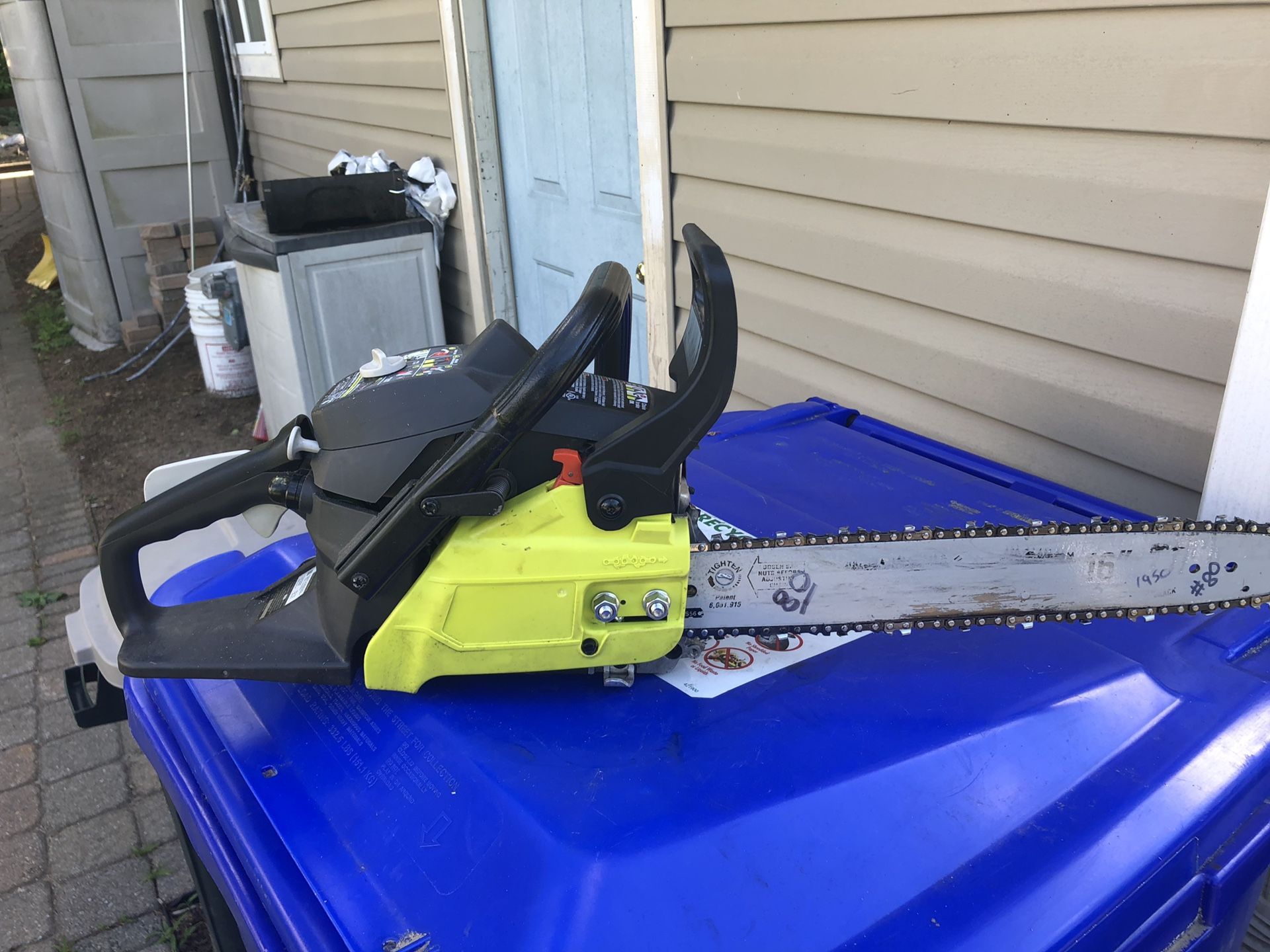 Ryobi 3716 chainsaw for Sale in Stow, MA OfferUp
