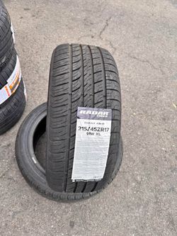215/45R17 New 4 tires Free Mount Balance installation 215-45-17 llantas