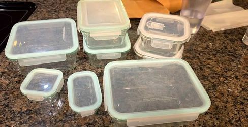 Glass Tupperware Storage Set - Price is for All