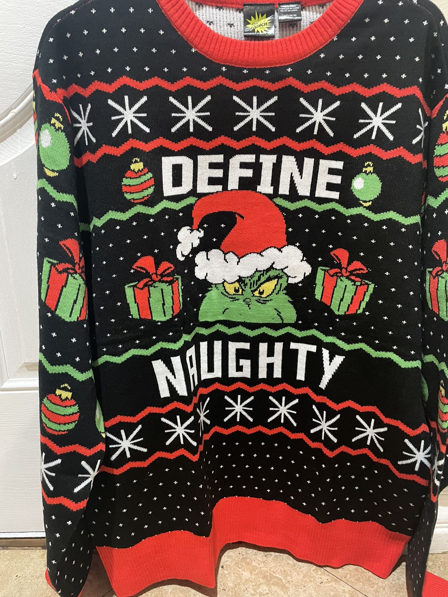 Grinch Ugly Christmas Sweater