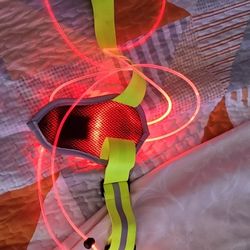 Noxgear Tracer 360 Visibility Multicolor Reflective LED Running Vest Night