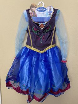 Disney Frozen Anna Costume Dress, Brand New