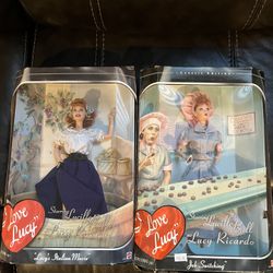I Love Lucy Barbie Dolls