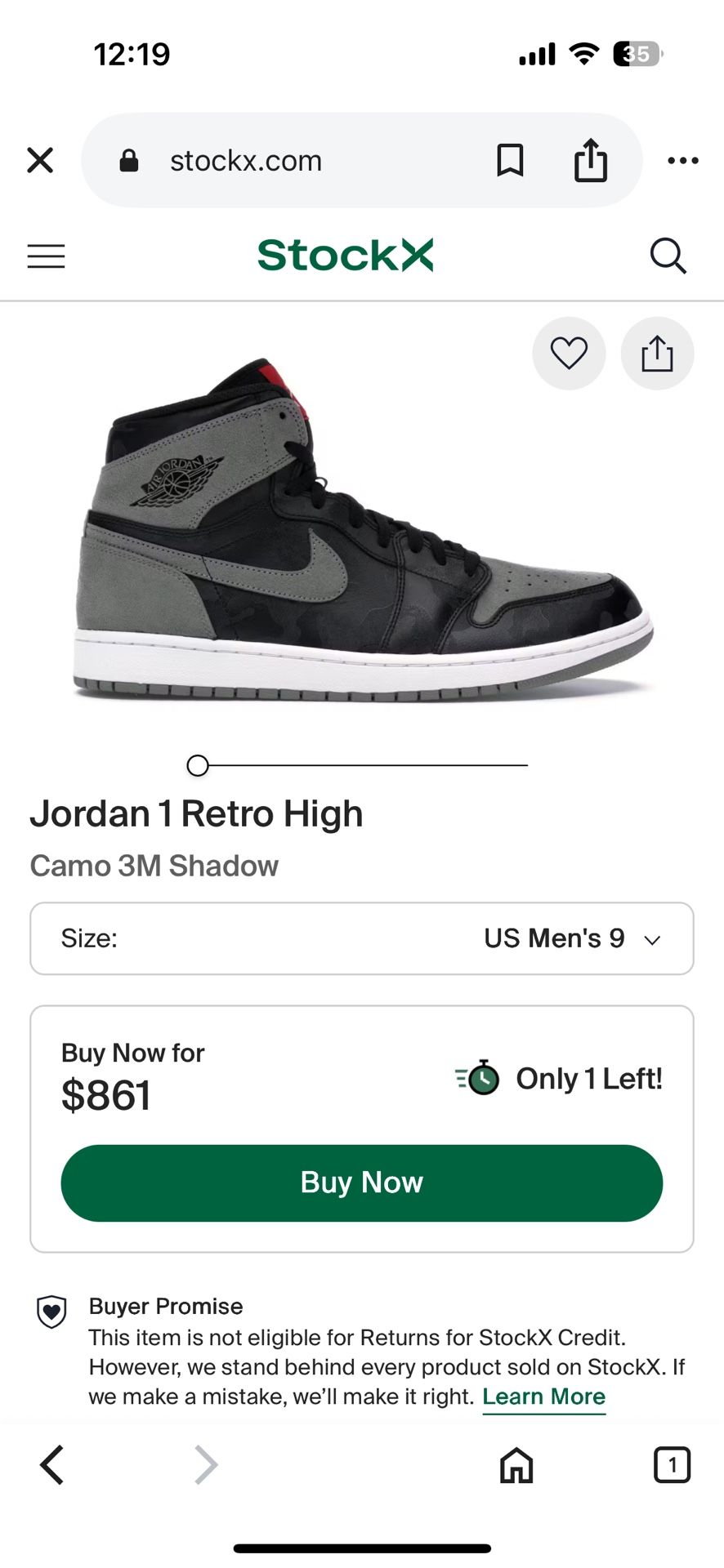 Jordan 1 Retro High