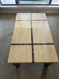 Coffee and entry table set