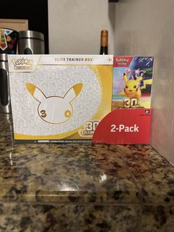 Pokémon TCG 30th Celebration Elite Trainer Box 2-Pack