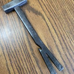 The Hooker 1914 Patent Bridgeport Hardware Hammer Crate Opener Tool Vintage 