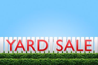 Huge yard sale