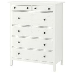 IKEA Hemnes Dresser & Nightstand Set – Solid Wood, Great Condition