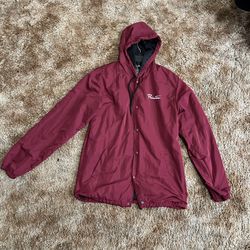 Red Hooded Jacket