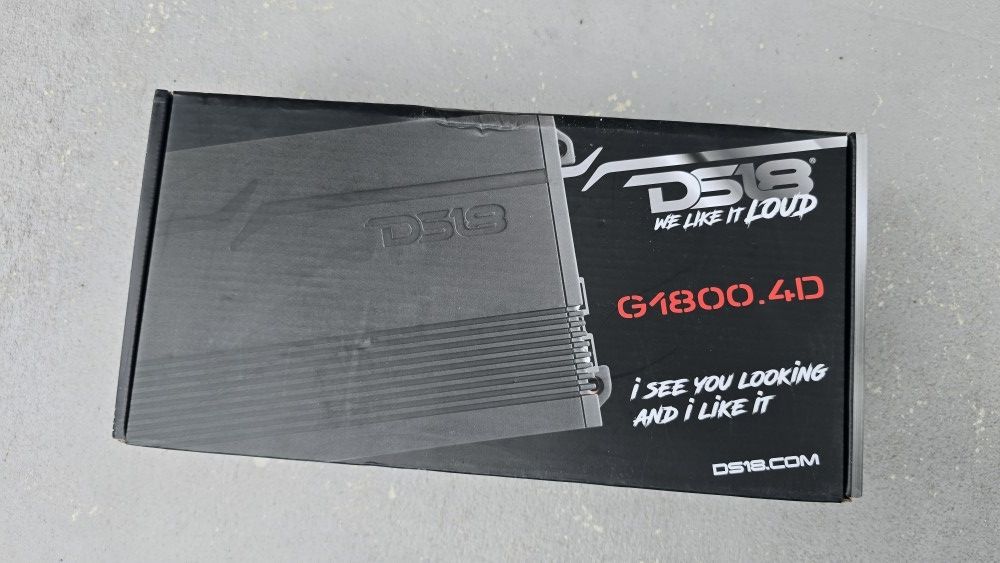 Car Audio Amplifiers 4ch 1800 Watts
