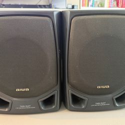 Aiwa Speakers- 12 inch