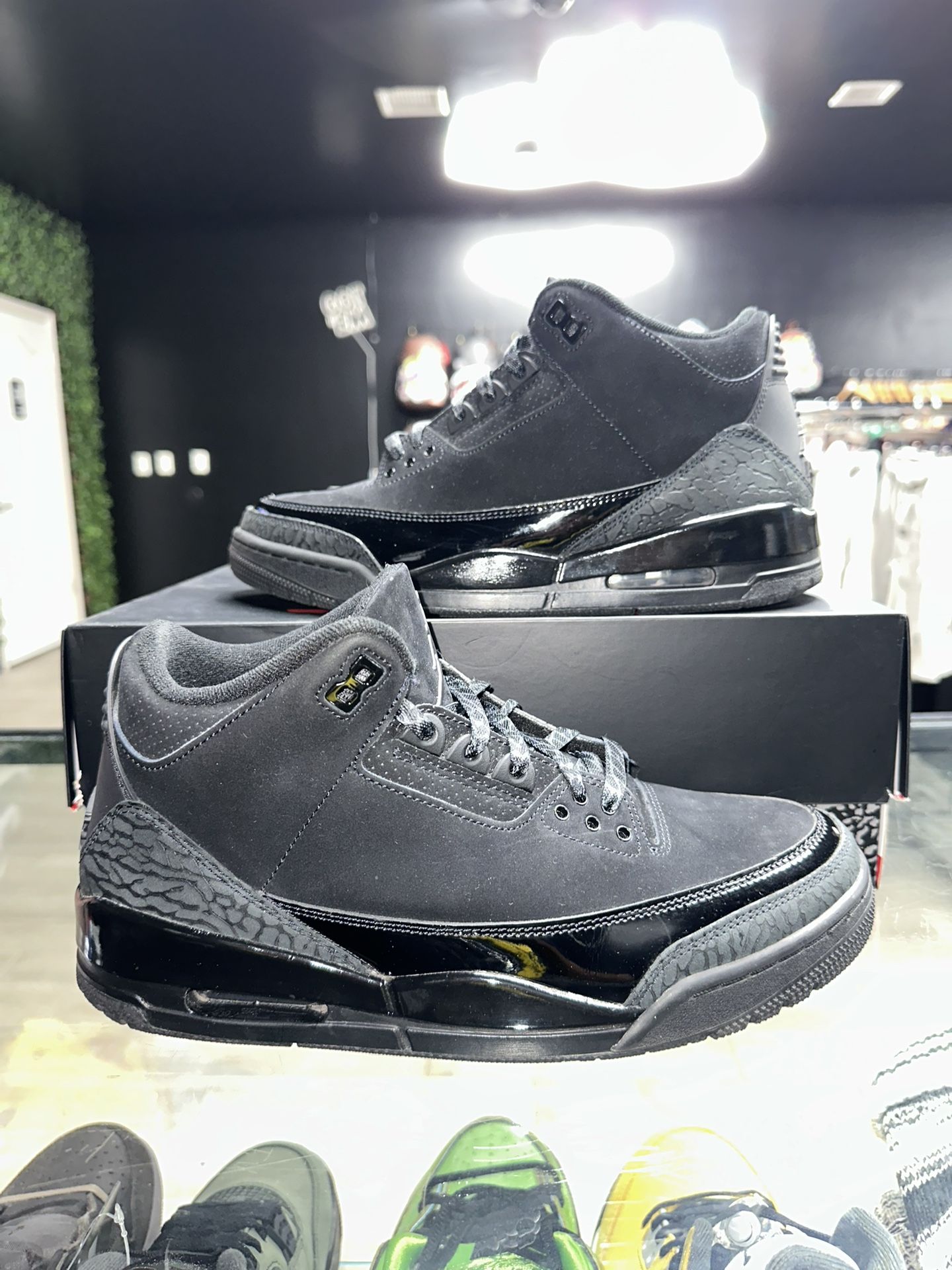 Jordan 3 Black Cat Sz 9