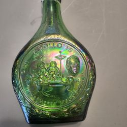 Collectible bottles and jamaima Lincoln.