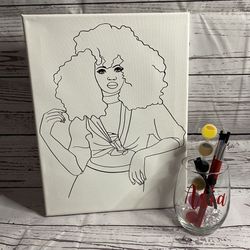 Self love sip & Paint Kit