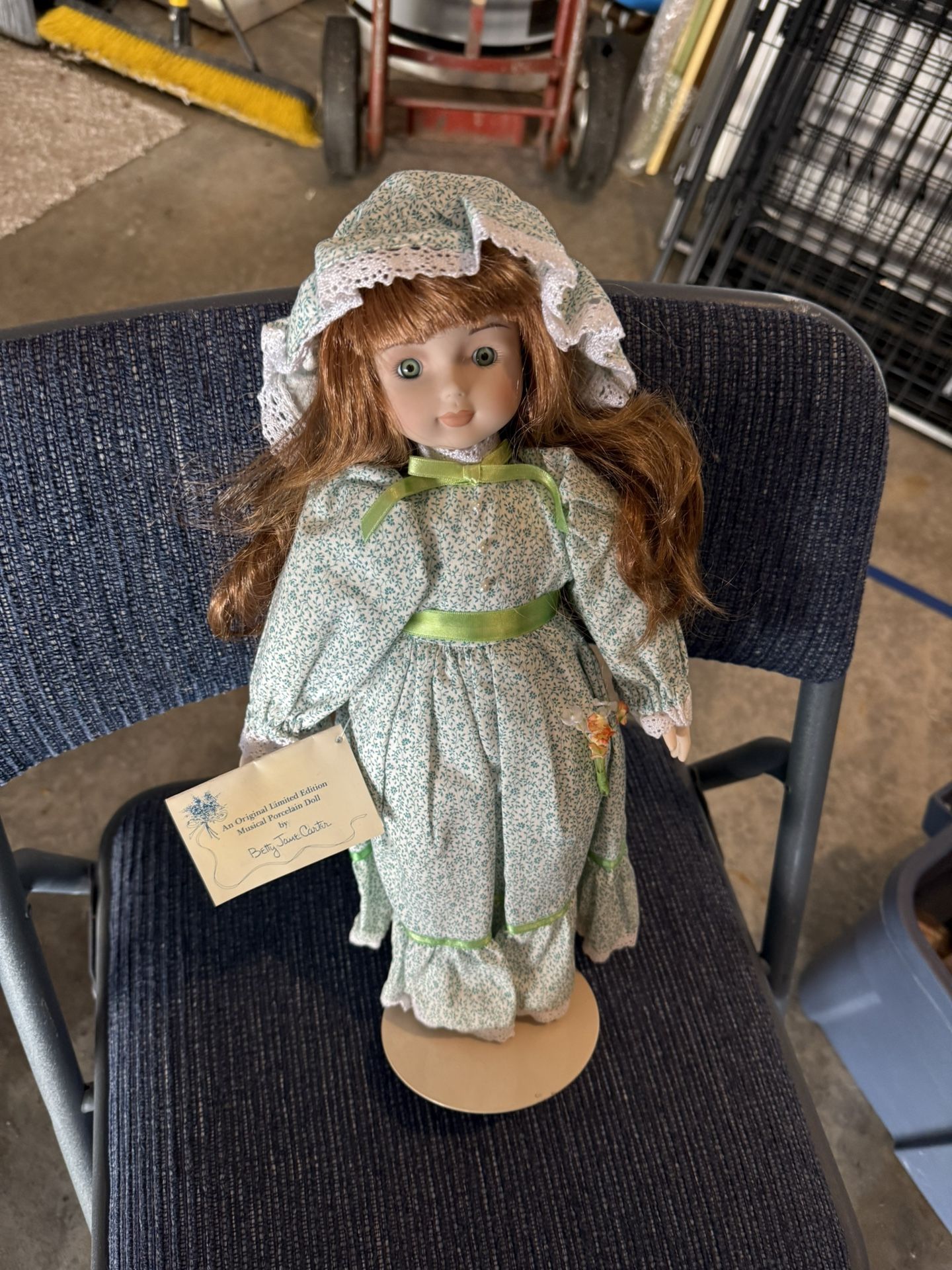 Betty Jane Carter Kelly Doll Porcelain