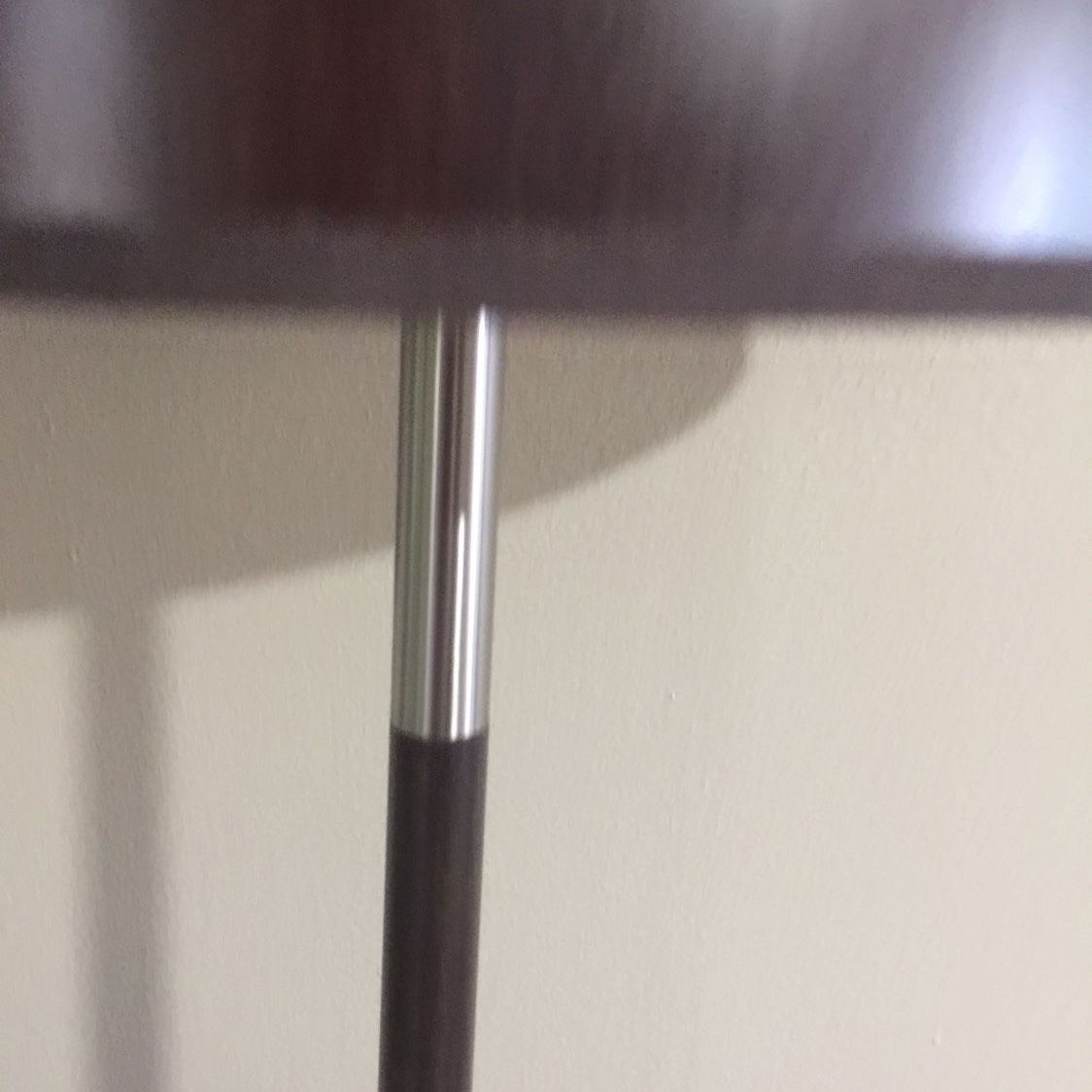Modern Metal/wood Floor Lamp