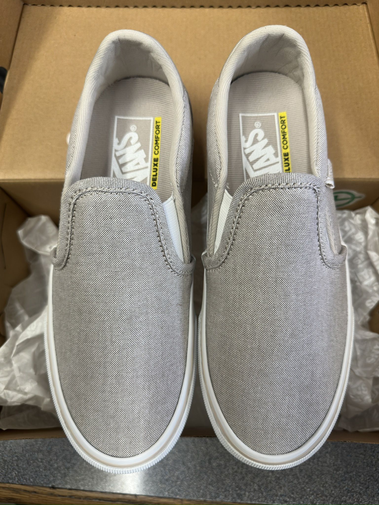 Vans Asher DX Women’s Slip-On Shoes – Size 6
