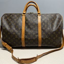 Louis Vuitton Vintage Keepall 50 Bandoulière Monogram Canvas
