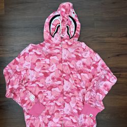 Pink Bape Hoodie 