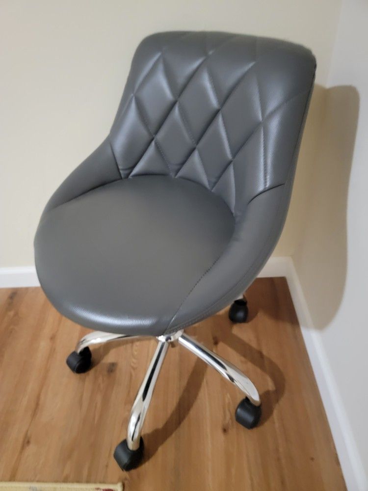 Grey Rolling Chair