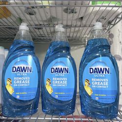 DAWN DISHWASHING DETERGENT 38 FL OZ $5.00 EACH