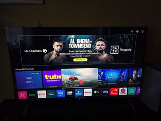 Lg 55" nanocell smart tv