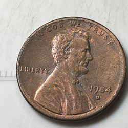 1984 D /1983 D Penny