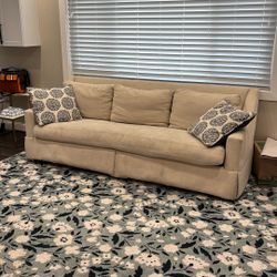 Must Go! Couch (steam Clean Needed)