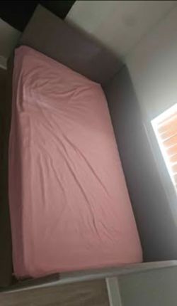 Move out Sale - Grey Upholstered Twin Daybed