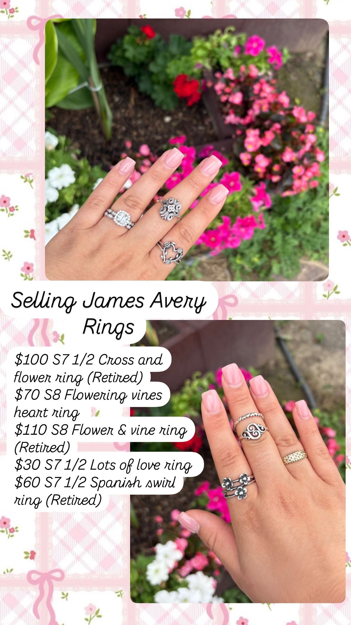 James Avery Rings 
