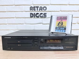 Vintage Pioneer PD-T403 Twin Tray CD Player (serviced)