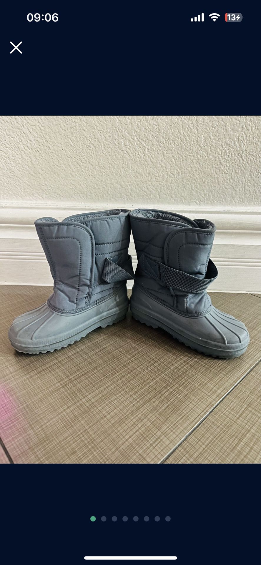 New Kids Boots Winter Snow Size 11