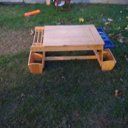 Wooden Kids Craft Table $35